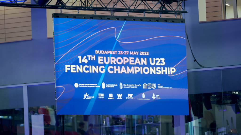 European fencing championship big screen